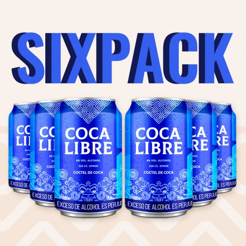 Sixpack Coca Libre - Cóctel de Coca Nasa - Industria Indígena