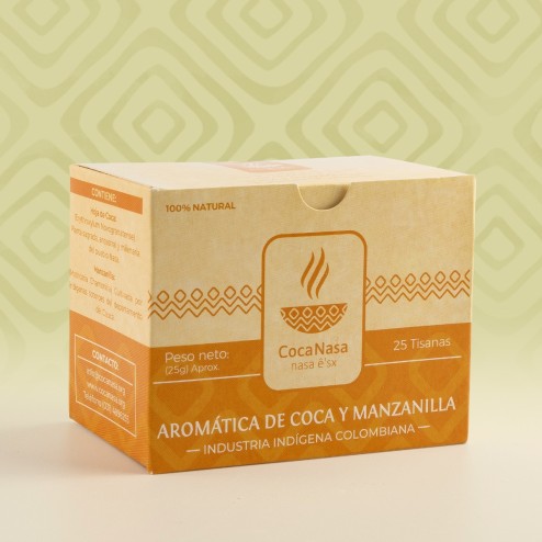 Aromática de coca y manzanilla de Coca Nasa Aromática de coca y manzanilla de Coca Nasa