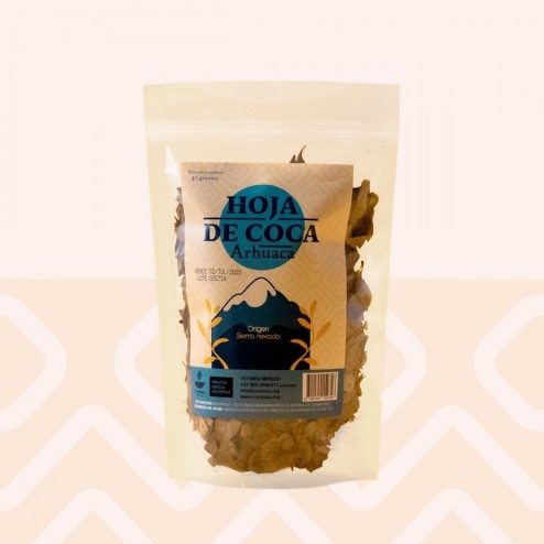 HOJA DE COCA ARHUACA X40gr HOJA DE COCA ARHUACA X40gr