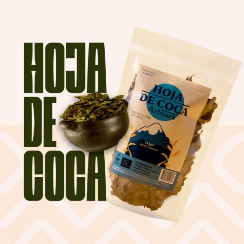 HOJA DE COCA ARHUACA X40gr HOJA DE COCA ARHUACA X40gr